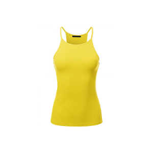 Lightweight Womens Tank <b>Top</b> Custom Logo Fitness Vest Quick Dry Stretch Athletic Wear For Workout And Running - Product Image 5