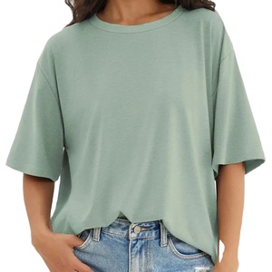 T-shirt formel homme en polyester/coton de qualité supérieure, coupe droite à épaules tombantes, personnalisable, vente chaude, faible MOQ, vente en gros, OEM - Product Image 2
