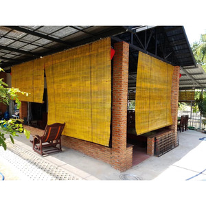 Custom Size Natural Bamboo Roll Up <b>Shade</b> Exterior Interior <b>Window</b> Blind - Macy - Product Image 2