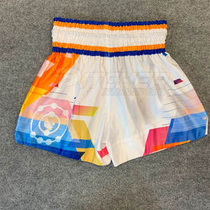 Ropa de entrenamiento ligera y transpirable, pantalones cortos de Muay Thai, ajuste cómodo para combate, gimnasio, entrenamiento y uso en artes marciales. - Product Image 2