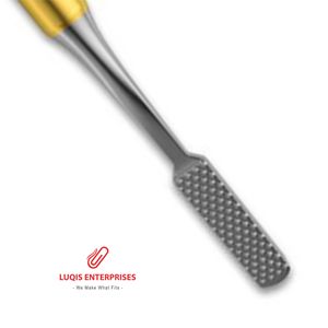 Obwegeser Raspille nasale à pousser et tirer avec inserts délicats en carbure de tungstène, instrument chirurgical ORL, outil de rhinoplastie - Product Image 4