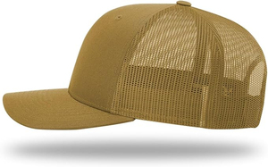 Nueva Gorra Trucker de Lona con Logotipo Personalizado, Gorra de Malla con Cierre a Presión, Bordada, Venta al Por Mayor, Fabricante OEM ODM, Proveedor a Granel, MOQ Bajo - Product Image 5