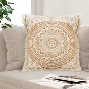 Soft 50cm Moon Cotton Throw <b>Pillow</b> Cover Decorative Accent for <b>Sofa</b> Bed or Living Room Home Decor - Product Image 1