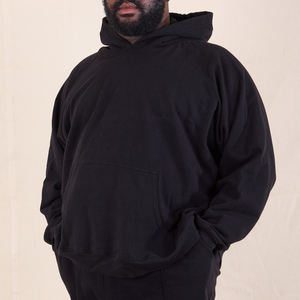 Sudadera con Capucha de Diseño Nuevo, Personalizada con Logotipo, Impresión Digital de Invierno, de Algodón, Manga Larga, Talla Grande, Hombros Caídos, Transpirable, para Hombre - Product Image 1