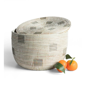 Cesta de Lavandería Ligera de Pasto Marino, Hecha a Mano, Almacenamiento para el Hogar de Uso Diario, Fabricante al por Mayor, Sostenible de Vietnam - Product Image 3