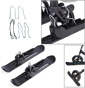 Plaque de base multifonction pour fauteuil roulant et poussette, adaptée à la neige, la glace, la plage, le sable, la planche à neige et le vélo d'équilibre pour enfants - Product Image 5