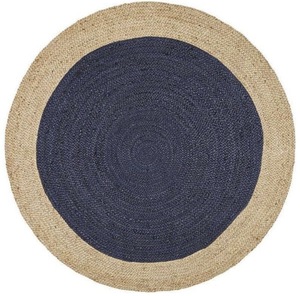 Multicolor Handwoven Jute Rug with Geometric Pattern Eco-Friendly Bohemian Natural Fiber <b>Carpet</b> for Living Room, Bedroom & Ent - Product Image 4