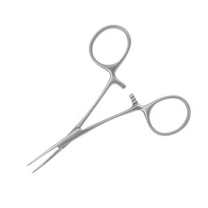 Ensemble d'instruments chirurgicaux manuels en acier inoxydable de haute qualité : Pinces à artères courbées médicales en gros - Product Image 3