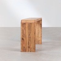 Table console en bois d'acacia Vandana Terra Vista en couleur Vacry