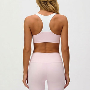 Soutien-gorge de sport grande taille pour femme, respirant, pour la course, la gym, l'entraînement et le yoga – Ensemble de vêtements de fitness athlétiques - Product Image 4