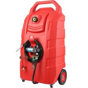 Serbatoio Portatile per Carburante da 32 Galloni con Ruote e Pompa 12V DC per Benzina/Diesel - Product Image 5