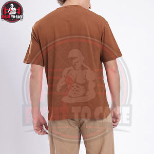 Camisetas de Hombre de Cuello Redondo, 100% Algodón, Color Sólido, Talla Grande, Diseño Único Hecho a Mano con Tipografía Personalizada, Último Estilo - Product Image 3