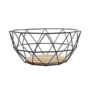 Panier à fruits en métal au design accrocheur, doté d'un artisanat artistique, pour la présentation sur la table à manger et l'usage quotidien en cuisine - Product Image 3