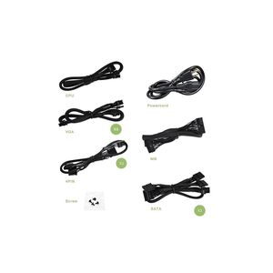 1300W modulare di estrazione mineraria 80 + oro certificato DBB cuscinetto ventilatore per 100-220V supporto 6 GPUs per uso PC - Product Image 2