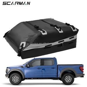 วัสดุพีวีซี ความจุขนาดใหญ่เรียบง่าย ไม่ฉีกขาดง่าย กระเป๋าใส่สัมภาระบนหลังคา เหมาะสำหรับฟอร์ด อีซูซุ และรุ่นอื่นๆ อุปกรณ์เสริมในรถยนต์ - Product Image 1