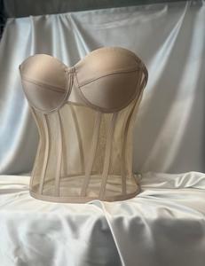 เสื้อครอเซ็ทวินเทจสำหรับผู้หญิง เซ็กซี่ กระชับสัดส่วน ระบายอากาศได้ดี ครอเซ็ทหนังทันสมัยสำหรับสาวพลัสไซส์ - Product Image 2