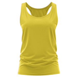 Camiseta Deportiva de Tirantes para Mujer, 100% Algodón Tejido, Secado Rápido, Transpirable, para Entrenamiento Físico - Product Image 1