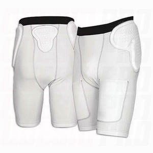 Pantalon de football américain de qualité supérieure pour hommes, avec protection intégrée, coussinets intégrés, pantalon d'uniforme de jeu en sergé pour tous les types de tackles - Product Image 2