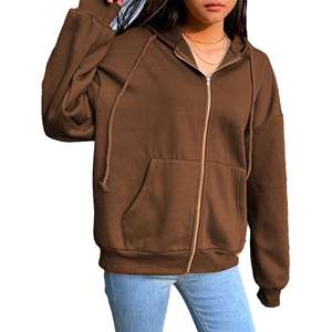 Sudadera con Capucha Térmica de Forro Polar para Mujer, de la Mejor Calidad, con Cierre Completo y Logotipo Frontal, Tallas XS-XXXL - Product Image 2