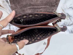 Bolso bandolera de piel de vaca con pelo en la piel, multiusos, recién llegado, bolsos elegantes, bolso de lujo de cuero genuino Unisex para usos de mujer - Product Image 6