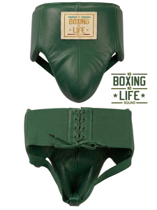Protector Inguinal de Boxeo No Boxing No Life Squad, Blanco, de PU, para Entrenamiento, Todas las Tallas, Calidad Premium - Product Image 2