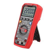 Multímetro Digital UNI-T UT61E+ True RMS con Rango Automático, Pantalla de 22000 Dígitos, Voltaje de 400mV-1000V, Corriente de 400uA-10A, 220mF