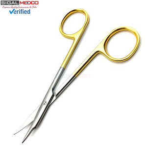 Tijeras de Tenotomía Stevens Curvas de 11 cm, de Carburo de Tungsteno y Acero Inoxidable, Tijeras Quirúrgicas Manuales de Precisión para Tejidos, Certificadas por la CE - Product Image 2