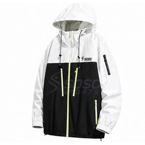 Lightweight Windbreaker <b>Jacket</b> With Hood And Zipper Perfect For Outdoor Sports Running <b>Cycling</b> And Hiking Trips Winter <b>Jacket</b> - Product Image 3