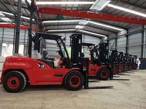 Carrello Elevatore Diesel CPCD70-X da 7 Tonnellate, Industriale per Carichi Pesanti, Alta Prestazione 27km/<span class=keywords><strong>h</strong></span> per Movimentazione Materiali in Acciaierie e Porti - Product Image 2