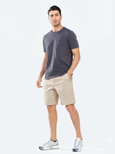Shorts en coton légers pour hommes, confortables, à taille élastique, décontractés, pour la gym, la course, l'entraînement, la plage et les activités de plein air - Product Image 6