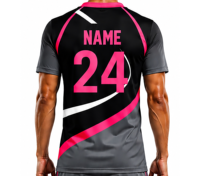 Vente en gros OEM 2025 – Nouveaux ensembles de maillots de football personnalisés pour adultes, respirants, à séchage rapide, en Spandex/Polyester, col ras du cou