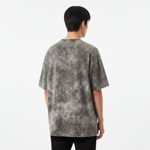 T-shirt décontracté de haute qualité pour hommes, coupe ample, style streetwear, pour le quotidien, impression DTF, logo personnalisé, t-shirt tendance pour homme - Product Image 3