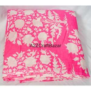 Tela Estampada a Mano 100% Algodón Puro, Ecológica, Ligera y Transpirable para Vestidos y Conjuntos de Pijamas, Venta al Por Mayor - Product Image 3