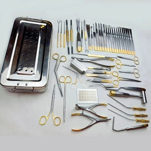 Kit de chirurgie nasale de rhinoplastie Surginexa de haute qualité, 53 pièces, instruments de qualité supérieure, certifié CE, ensemble chirurgical de classe I - Product Image 1
