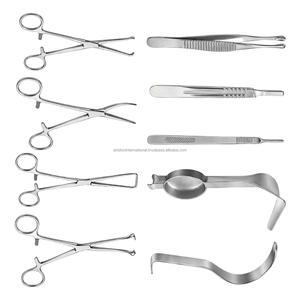 Juego de Ligadura Tubal Vaginal Manual Ariston International, 50 Piezas, Instrumentos Quirúrgicos Ginecológicos Reutilizables de Acero Inoxidable - Product Image 1