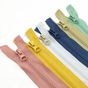 Producto en Stock de Fábrica, Alta Calidad 5 #   Cierres de Resina Personalizados de 20 cm con Extremo Abierto para Abrigos, Ropa, Bolsos y Textiles para el Hogar - Product Image 1