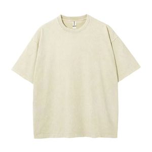 เสื้อยืดคุณภาพสูงขายส่ง ล้างสีแบบแอซิด พิมพ์ลายไร้รอยต่อ เสื้อยืดสั่งทำตามแบบของคุณเอง ทนทาน สไตล์วินเทจ สำหรับผู้ชาย - Product Image 6