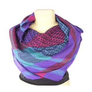 Écharpe carrée épaisse pour femme, style arabe, tactique, du désert, foulard, shemagh, keffiyeh, arafat, à motifs floraux, personnalisable, 100% coton, pour l'été et l'extérieur - Product Image 4