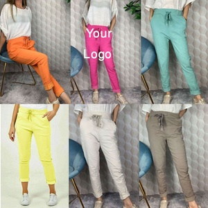 High Quality Custom Design Cotton Fleece Multi-Color Women's Jogger <b>Trouser</b> Latest BD Active Bottoms Cheap Wholesale Price - Product Image 1