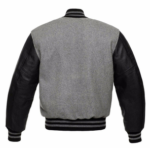 Chaqueta Bomber Floral para Hombre Inflow, Negra y Gris, con Estampado por Sublimación, Cuello Camisero, Corte Regular, Estilo Casual de Primavera - Product Image 5