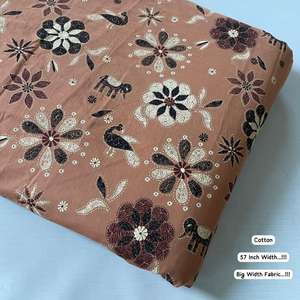 Tissu en coton de haute qualité pour femmes, texture douce, matière confortable en coton pour les tenues ethniques et l'usage quotidien - Product Image 2