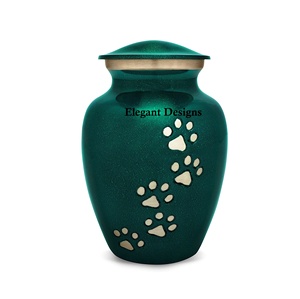 Urna de cremación de Color plata para cenizas, urna de lujo de la mejor calidad, respetuosa con el medio ambiente, diseño tradicional, urna exclusiva - Product Image 3