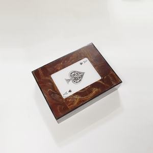 Estuche de Resina de Diseño para Cartas de Póker con Motivo de As de Espadas Integrado, Caja Moderna para Guardar Cartas de Póker para Decoración de Bar en Casa - Product Image 4