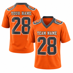 Camisetas de Fútbol Americano 2025 2026, Uniformes de Equipo Personalizados con Costuras, Venta al Por Mayor, Transpirables, Modelo III - Product Image 5