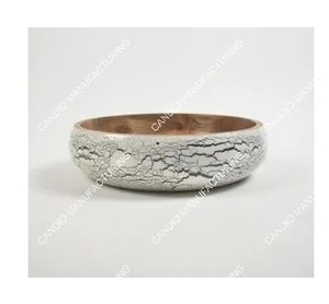 Tazón de Servir Ecológico de Madera de Mango Natural, Tazón de Madera sin Recubrimiento Hecho a Mano, Diseño Personalizado, Tazón para Ensaladas y Frutas para el Hogar, Bodas y Fiestas - Product Image 3