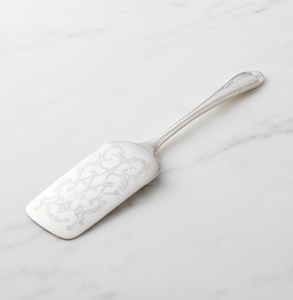 Couteau à spatule en métal courbe à main avec fonction de cérémonie de mariage Outils à gâteau conçus - Product Image 3