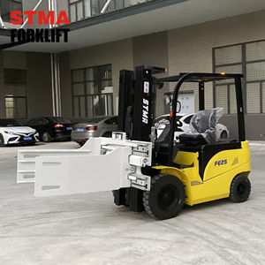 Carretillas elevadoras eléctricas STMA de 2 toneladas, 2,5 toneladas, 3 toneladas, grúa de bajo ruido, precio asequible, carretilla elevadora con elevador de abrazadera de pacas, accesorio para camión - Product Image 5
