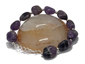 High Quality Reiki Healing Quartz Gemstone Tumbled <b>Adjustment</b> <b>Bracelet</b> Romantic Fashion Charm Jewelry Unisex Energy Meditation - Product Image 5