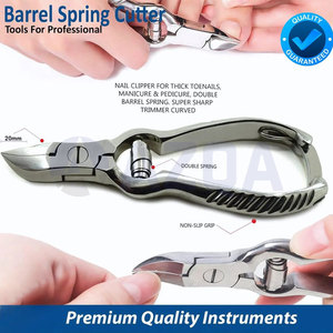 Professional Stainless Steel Podiatry Instruments Kit with Nail Nipper Cuticle Tools and Diamond <b>File</b> - Product Image 3