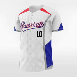 Sportswear Unisex Baseball Jersey <b>High</b> Quality Digital Print Short Sleeve Breathable Moisture-Wicking Plus Size Summer OEM - Product Image 2